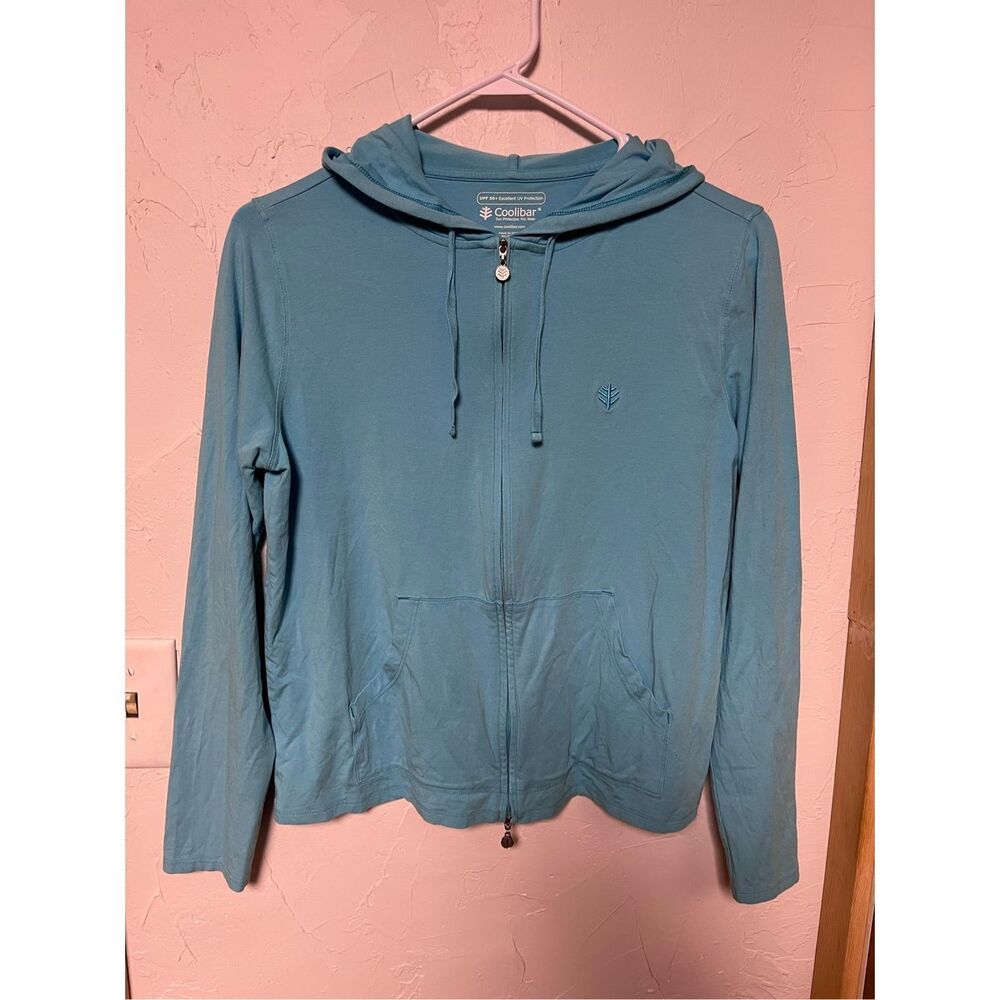 Coolibar UPF 50 Zip Up Sz S